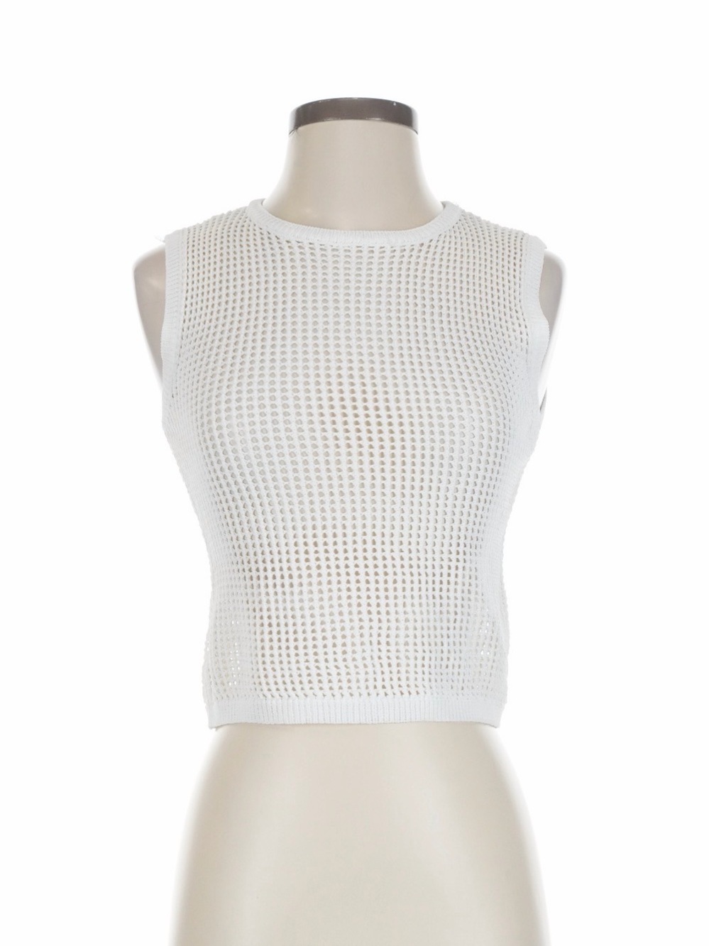 Miou Muse White Tank Top